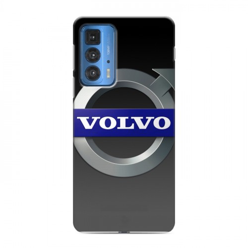 Дизайнерский силиконовый с усиленными углами чехол для Motorola Edge 20 Pro Volvo