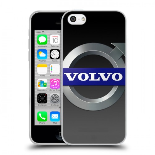 Дизайнерский пластиковый чехол для Iphone 5c Volvo