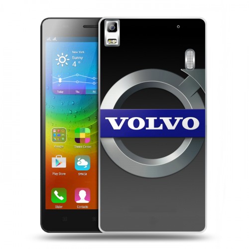 Дизайнерский пластиковый чехол для Lenovo A7000 Volvo