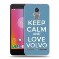 Дизайнерский силиконовый чехол для Lenovo K6 Volvo