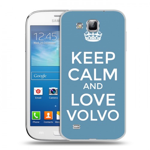 Дизайнерский пластиковый чехол для Samsung Galaxy Premier Volvo