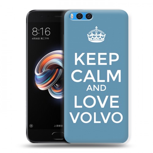 Дизайнерский силиконовый чехол для Xiaomi Mi Note 3 Volvo