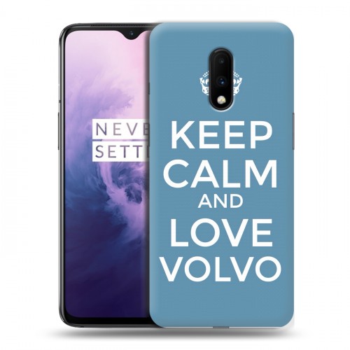 Дизайнерский пластиковый чехол для OnePlus 7 Volvo