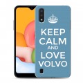 Дизайнерский силиконовый чехол для Samsung Galaxy M01 Volvo