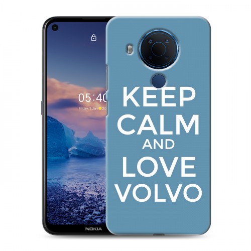 Дизайнерский силиконовый чехол для Nokia 5.4 Volvo