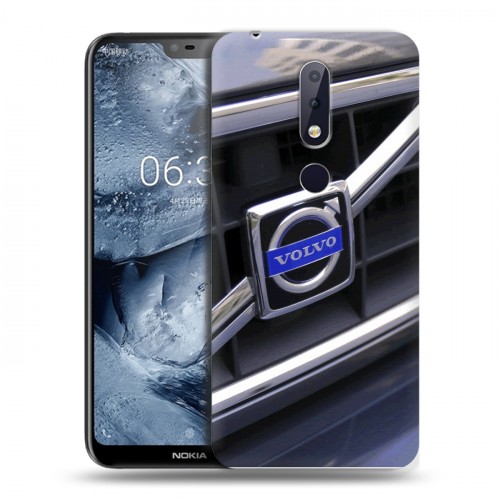 Дизайнерский пластиковый чехол для Nokia 6.1 Plus Volvo