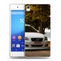 Дизайнерский пластиковый чехол для Sony Xperia Z3+ Volvo