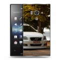 Дизайнерский пластиковый чехол для Sony Xperia acro S Volvo