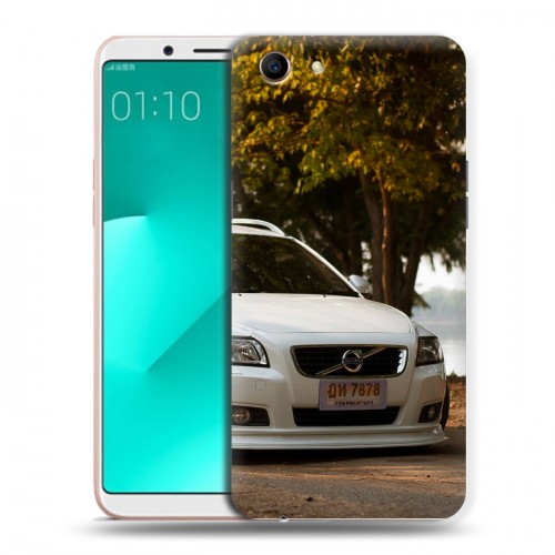 Дизайнерский пластиковый чехол для OPPO A83 Volvo