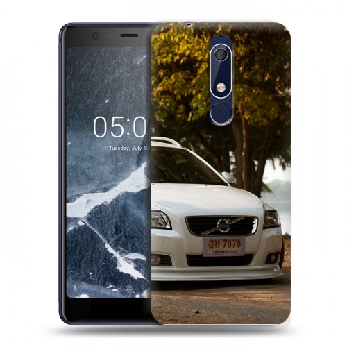 Дизайнерский пластиковый чехол для Nokia 5.1 Volvo