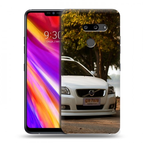 Дизайнерский пластиковый чехол для LG G8 ThinQ Volvo