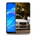 Дизайнерский пластиковый чехол для Huawei Y6 (2019) Volvo