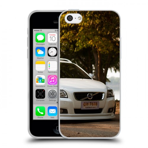 Дизайнерский пластиковый чехол для Iphone 5c Volvo