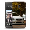 Дизайнерский пластиковый чехол для HTC Desire 700 Volvo