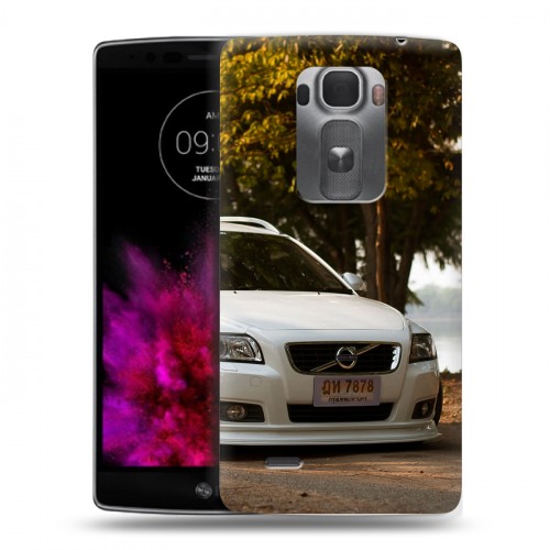 Дизайнерский пластиковый чехол для LG G Flex 2 Volvo