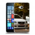 Дизайнерский пластиковый чехол для Microsoft Lumia 640 Volvo