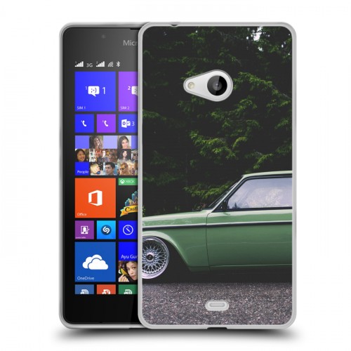 Дизайнерский пластиковый чехол для Microsoft Lumia 540 Volvo