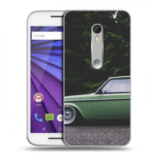 Дизайнерский пластиковый чехол для Lenovo Moto G Volvo