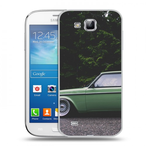 Дизайнерский пластиковый чехол для Samsung Galaxy Premier Volvo