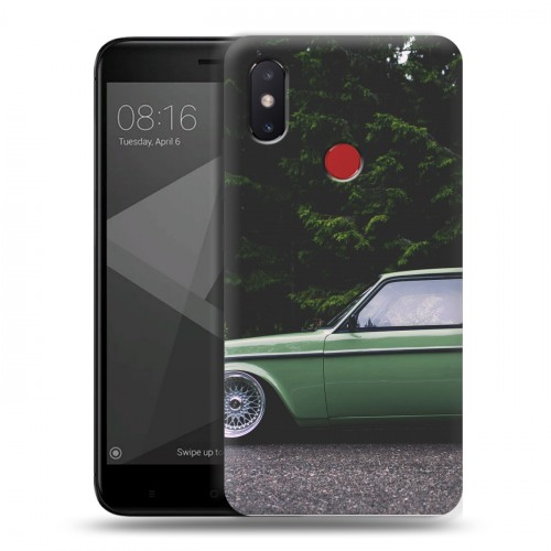 Дизайнерский пластиковый чехол для Xiaomi Mi8 SE Volvo