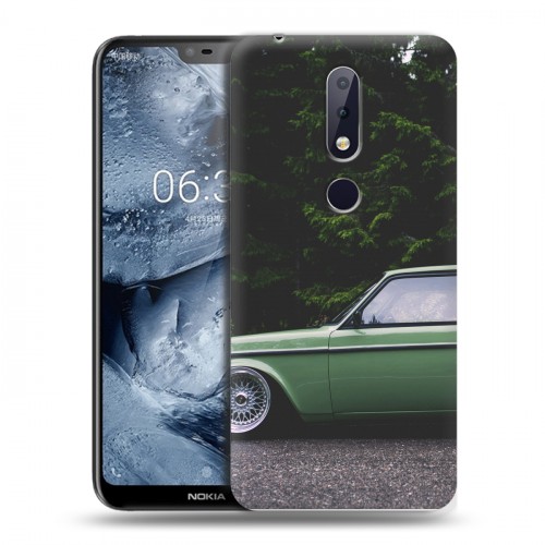 Дизайнерский пластиковый чехол для Nokia 6.1 Plus Volvo