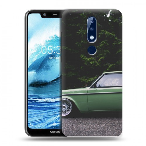 Дизайнерский силиконовый чехол для Nokia 5.1 Plus Volvo