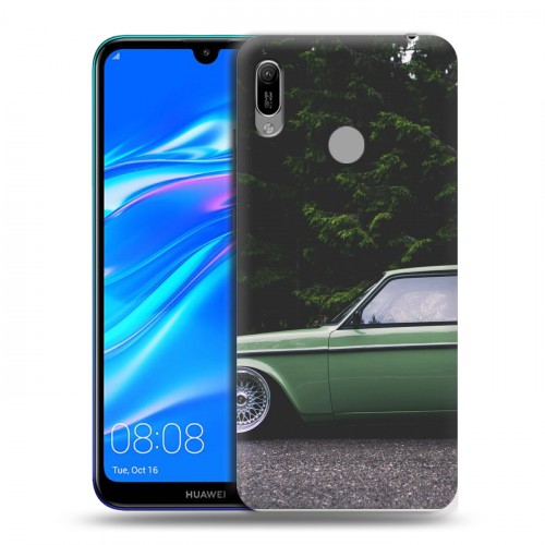 Дизайнерский пластиковый чехол для Huawei Y6 (2019) Volvo