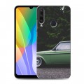 Дизайнерский пластиковый чехол для Huawei Y6p Volvo