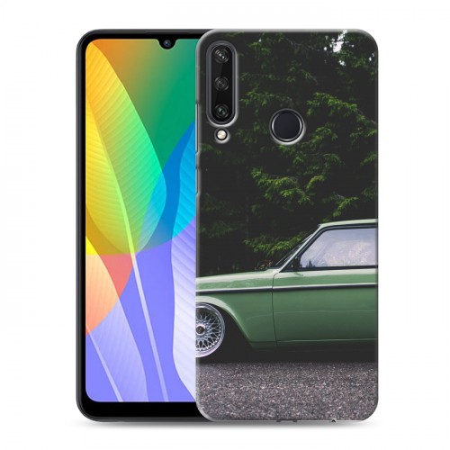 Дизайнерский пластиковый чехол для Huawei Y6p Volvo