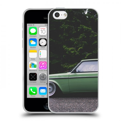 Дизайнерский пластиковый чехол для Iphone 5c Volvo