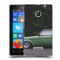 Дизайнерский пластиковый чехол для Microsoft Lumia 435 Volvo