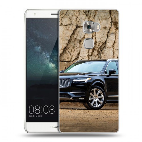 Дизайнерский пластиковый чехол для Huawei Mate S Volvo