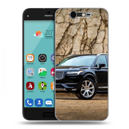 Дизайнерский силиконовый чехол для ZTE Blade S7 Volvo