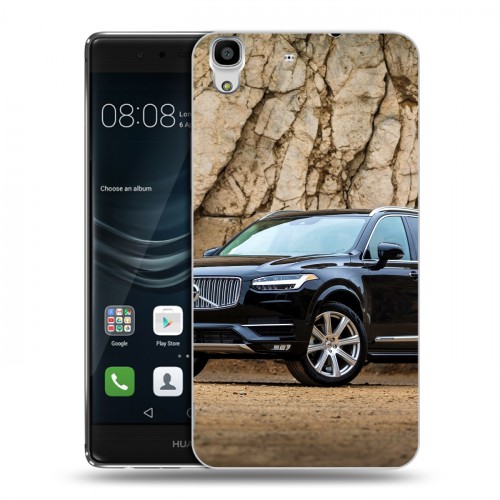 Дизайнерский пластиковый чехол для Huawei Y6II Volvo