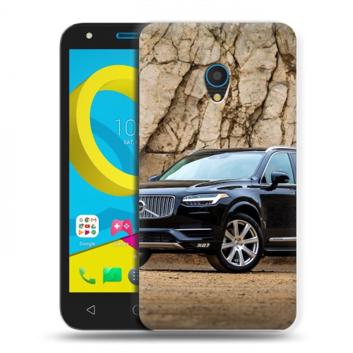 Дизайнерский пластиковый чехол для Alcatel U5 Volvo