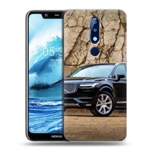 Дизайнерский силиконовый чехол для Nokia 5.1 Plus Volvo