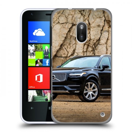 Дизайнерский пластиковый чехол для Nokia Lumia 620 Volvo