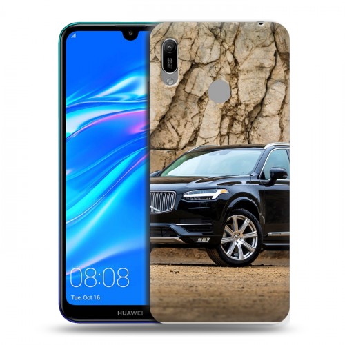 Дизайнерский пластиковый чехол для Huawei Y6 (2019) Volvo