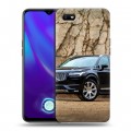 Дизайнерский силиконовый с усиленными углами чехол для OPPO A1k Volvo