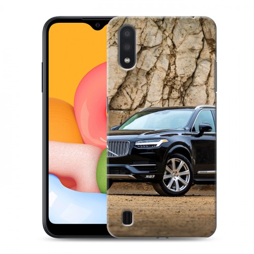 Дизайнерский силиконовый чехол для Samsung Galaxy M01 Volvo