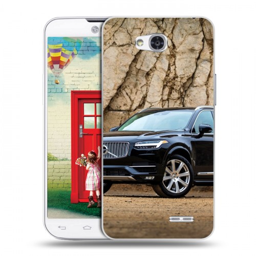 Дизайнерский пластиковый чехол для LG L80 Volvo