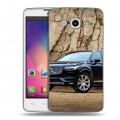 Дизайнерский пластиковый чехол для LG L60 Volvo