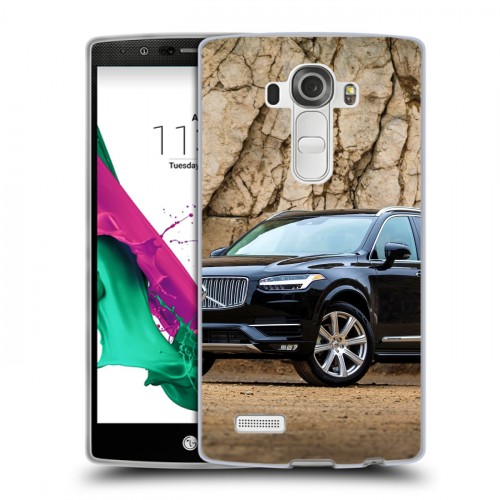 Дизайнерский пластиковый чехол для LG G4 Volvo