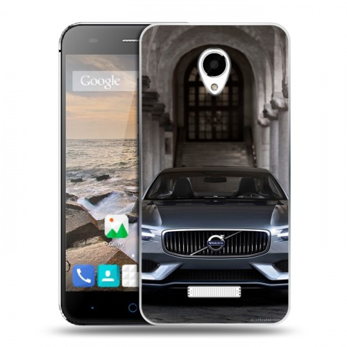 Дизайнерский силиконовый чехол для Micromax Canvas Spark Volvo