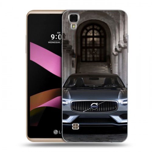 Дизайнерский пластиковый чехол для LG X Style Volvo