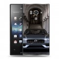 Дизайнерский пластиковый чехол для Sony Xperia acro S Volvo