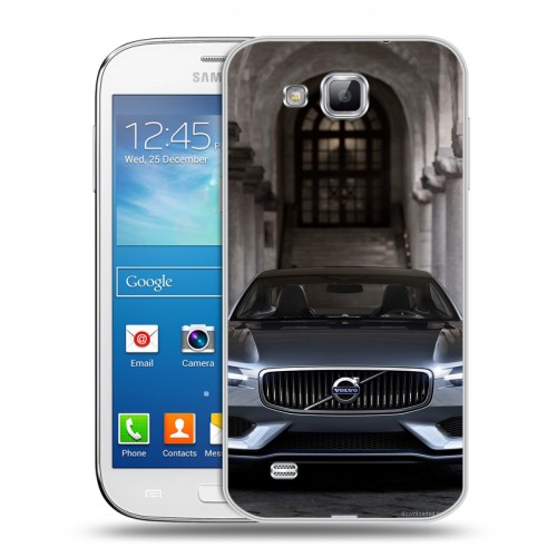 Дизайнерский пластиковый чехол для Samsung Galaxy Premier Volvo