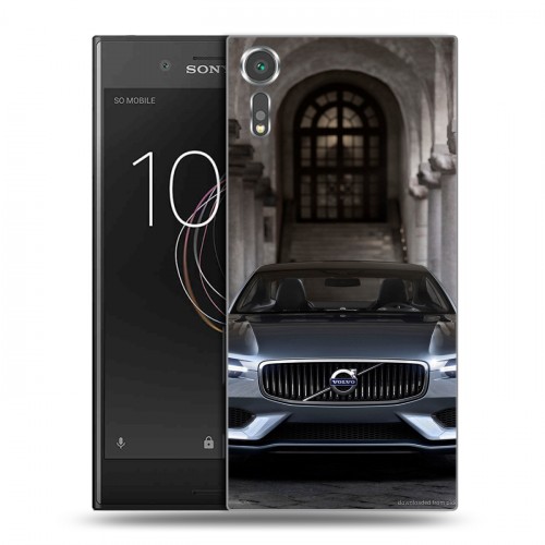 Дизайнерский пластиковый чехол для Sony Xperia XZs Volvo