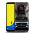 Дизайнерский пластиковый чехол для Samsung Galaxy J6 Volvo