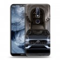 Дизайнерский пластиковый чехол для Nokia 6.1 Plus Volvo